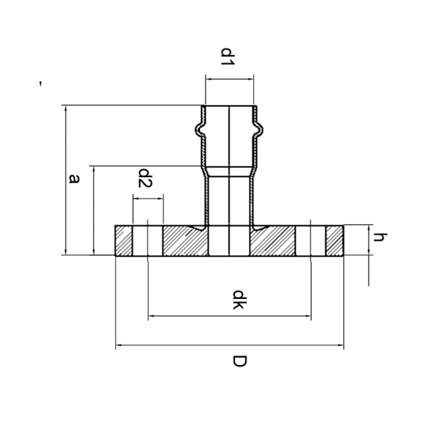 Tubepress Flange ANSI150-2